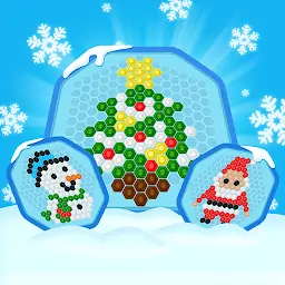 马赛克六角拼图2：六角形照片匹配