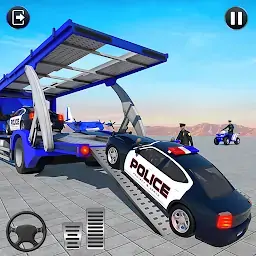 大警车运输卡车