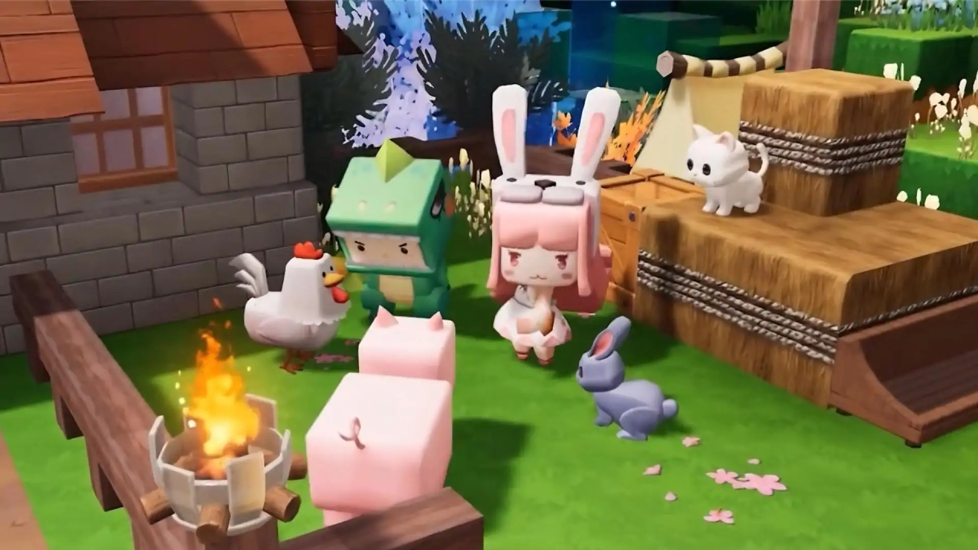 迷你世界-魔法与花