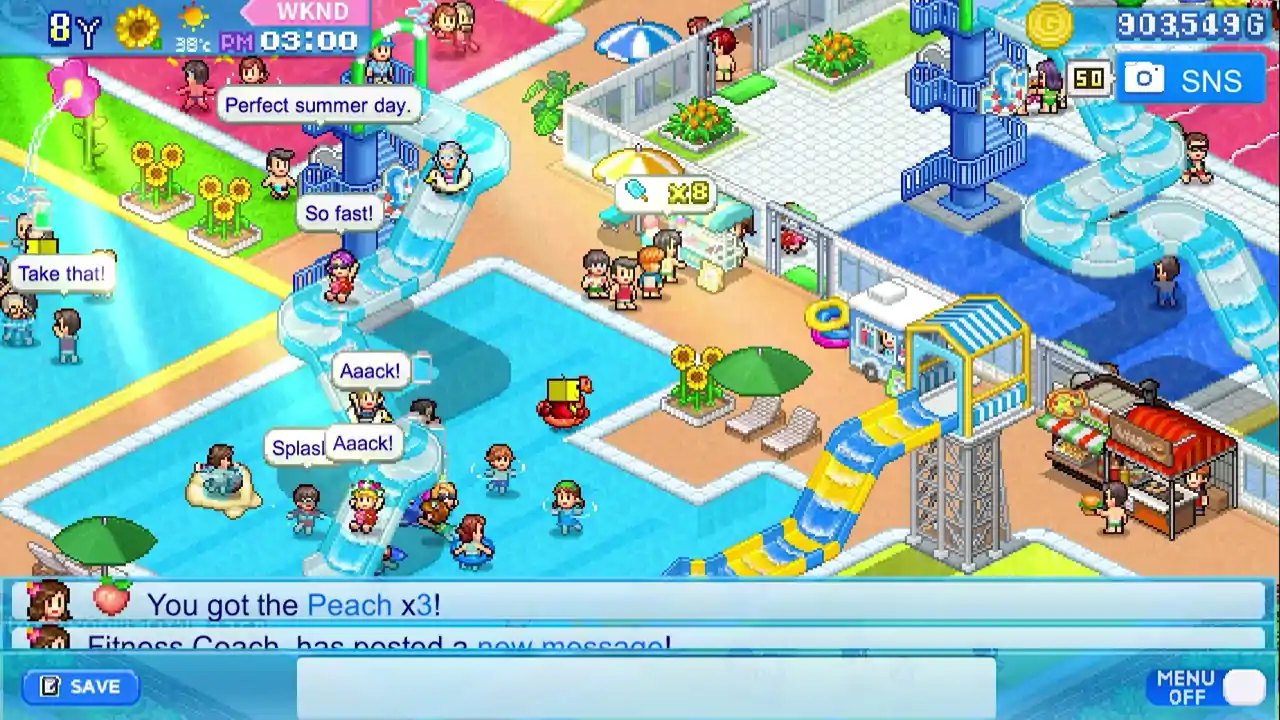 夏日水上乐园物语 (Pool Slide Story)