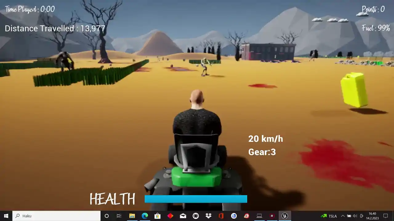 Lawnmower Game: Zombies