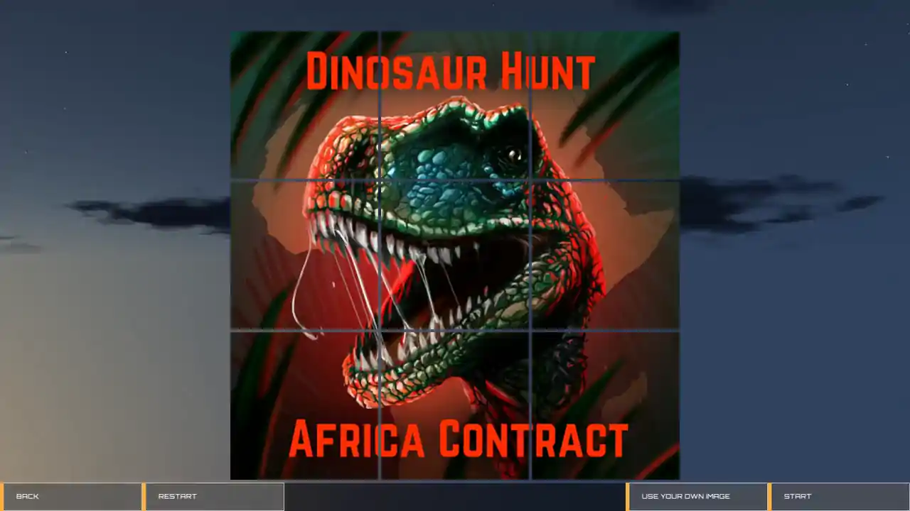 Dinosaur Hunt Puzzle
