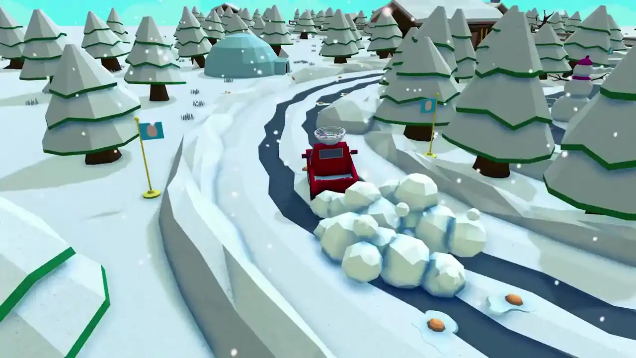 Eggcelerate! to the North Pole