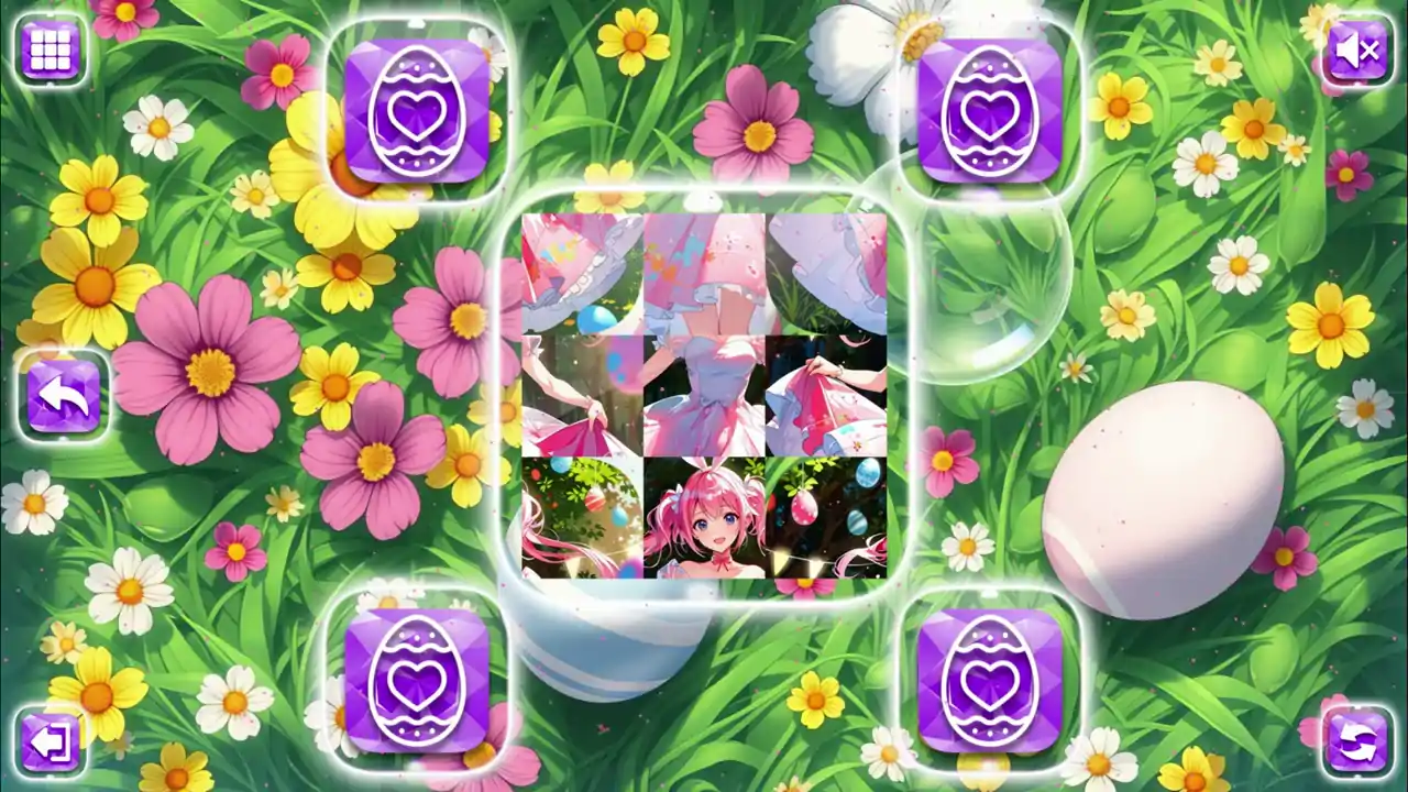 Lovely Anime Puzzle: Easter